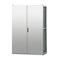 Modular cabinets Stainless steel  H375, double door