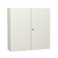 Wall-mount enclosures series 33, sheet steel, 2 doors