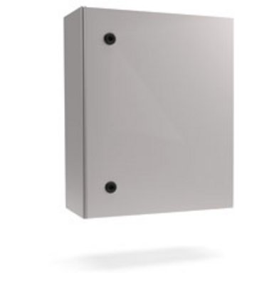 Wall-mount enclosures series 33 sheet steel, 1 door