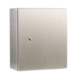 Wall-mount enclosures series 33, stainless steel, single door