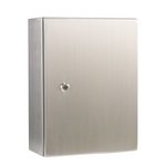 Wall-mount enclosures series 33, stainless steel, single door