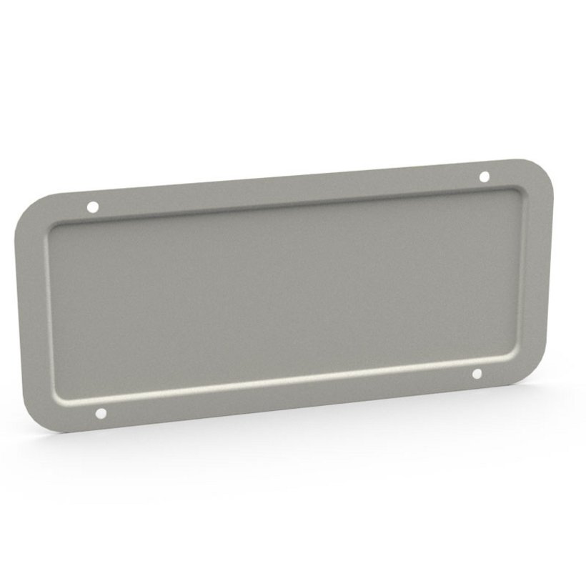 Cable entry plate, sheet steel