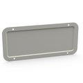 Cable entry plate, sheet steel