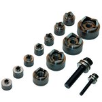 Round Punch Kit from PG7 to PG48 + ø 30.5 mm