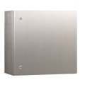 Wall-mount enclosures series 33, stainless steel, single door