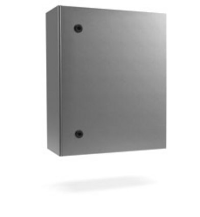 Wall-mount enclosures series 33, stainless steel, single door