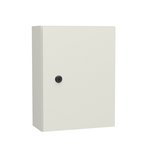 Wall-mount enclosures series 33 sheet steel, 1 door