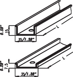 Apparatus rail