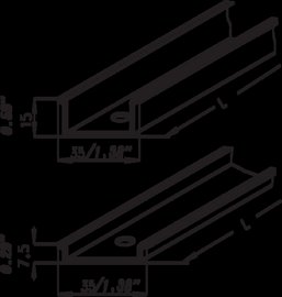 Apparatus rail