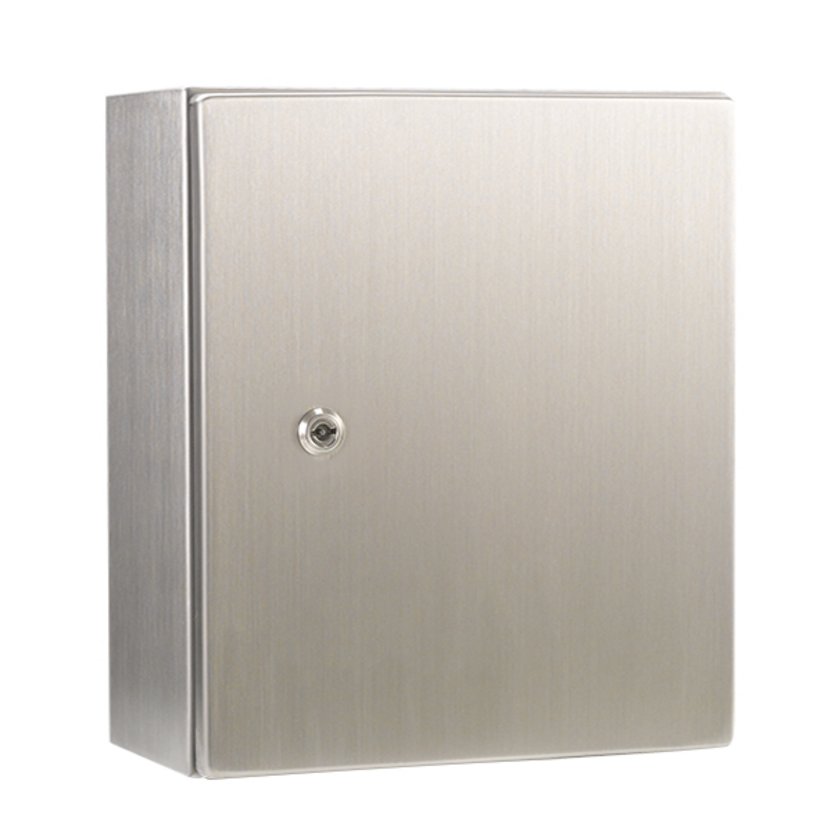 Wall-mount enclosures series 33, stainless steel, single door