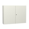 Wall-mount enclosures series 33, sheet steel, 2 doors