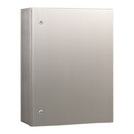 Wall-mount enclosures series 33, stainless steel, single door