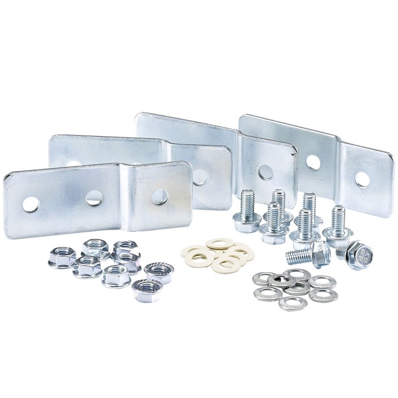 Wall mounting brackets, Sheet steel