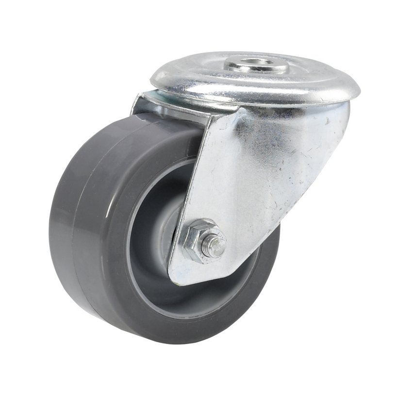 Single swivel caster, load capacity 150 kg