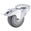 Single swivel caster, load capacity 150 kg